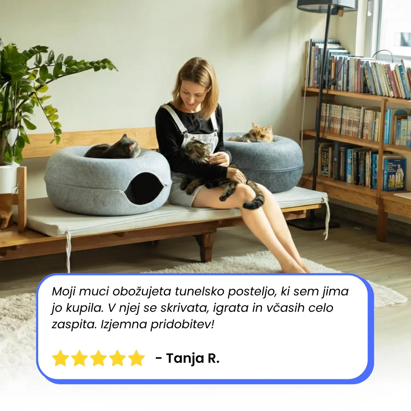 PURRLIA™ Tunelska postelja